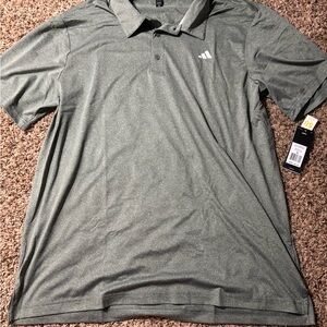 Adidas Men's Olive Polo Shirt